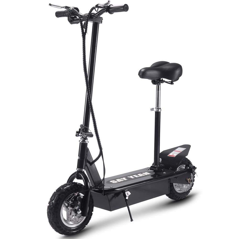 MotoTec - Say Yeah 500w 36v Electric Scooter Black MotoTec - Say Yeah 500w 36v Electric Scooter Black