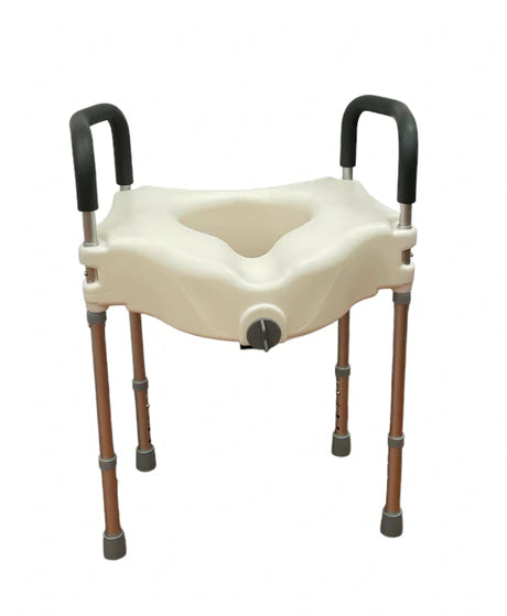 INNO | Elevated Toilet Seat with Legs with Height-Adjustable Frame of 19" - 23" | IN-RTSL INNO | Elevated Toilet Seat with Legs with Height-Adjustable Frame of 19" - 23" | IN-RTSL