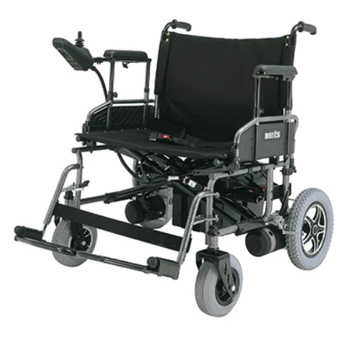 Merits - 24" Travel-Ease Heavy Duty Folding Power Wheelchair P184 - TRAVEL‐EASE 24