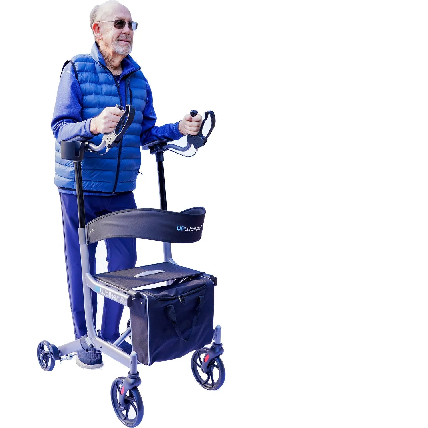 UPWalker - EZ Lite Tool-free Folding Backsaver Rollator UPWalker - EZ Lite Tool-free Folding Backsaver Rollator