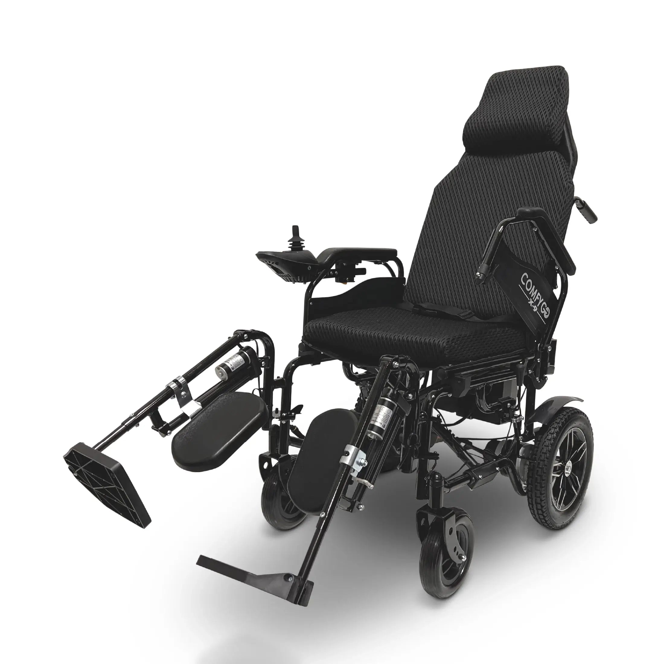 COMFYGO | X-9 Remote Controlled Electric Wheelchair, Automatic Reclining Backrest & Lifting Leg Rests | Range: Up To 17 Mile | X-9 Max COMFYGO | X-9 Remote Controlled Electric Wheelchair, Automatic Reclining Backrest & Lifting Leg Rests | Range: Up To 17 Mile | X-9 Max