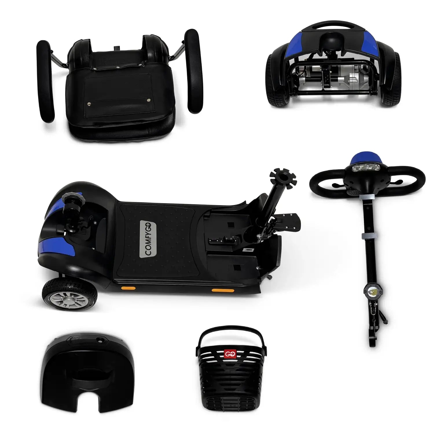 COMFYGO | Z-4 Ultra-Light Electric Mobility Scooter With Quick-Detach Frame | Z-4 COMFYGO | Z-4 Ultra-Light Electric Mobility Scooter With Quick-Detach Frame | Z-4