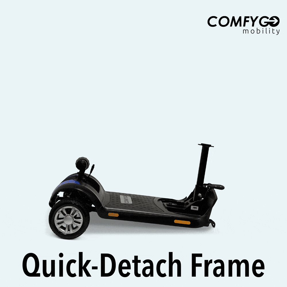 COMFYGO | Z-4 Ultra-Light Electric Mobility Scooter With Quick-Detach Frame | Z-4 COMFYGO | Z-4 Ultra-Light Electric Mobility Scooter With Quick-Detach Frame | Z-4