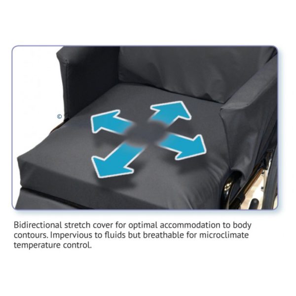 Immersus | Posture-Mate® HB Seat and Back Cushioning system for High Back Wheelchairs - 22" width | 2233 Immersus | Posture-Mate® HB Seat and Back Cushioning system for High Back Wheelchairs - 22" width | 2233