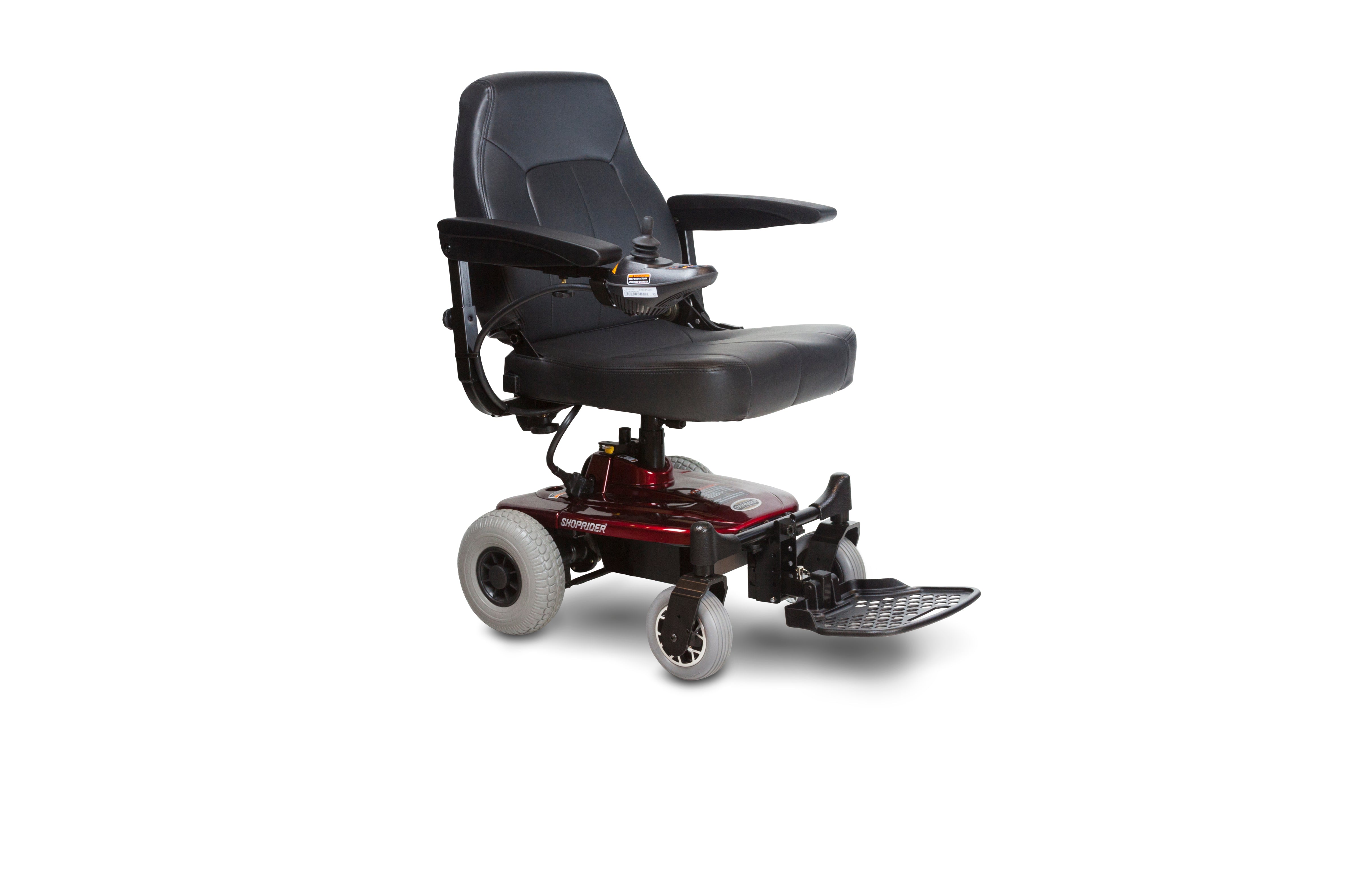 SHOPRIDER | 35" x 22.5" Jimmie Lightweight Power Chair with 250 lbs. Weight Capacity | UL8WPBS SHOPRIDER | 35" x 22.5" Jimmie Lightweight Power Chair with 250 lbs. Weight Capacity | UL8WPBS