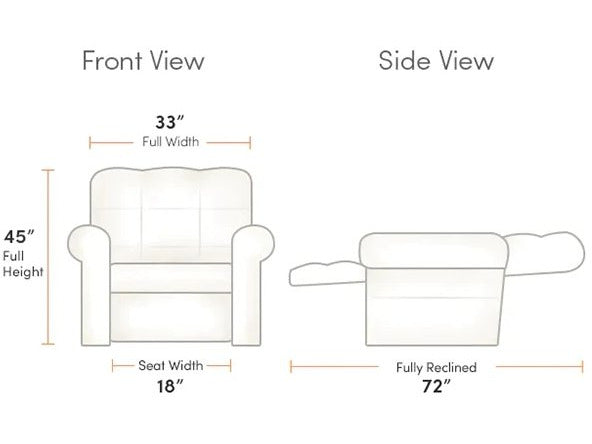 Journey - Perfect Sleep Chair-Microlux Journey - Perfect Sleep Chair-Microlux