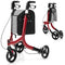 Inno Health | 3 Wheel Aluminum Rollator Euro Style with Weight Capacity of 300lbs | INDLX3W