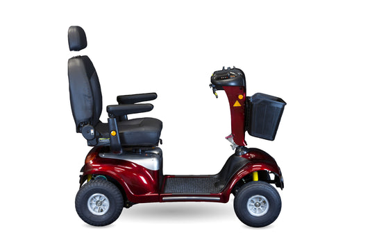 SHOPRIDER | 56" x 28" Enduro 4PLUS Four-Wheel Scooter with 500 lbs. Weight Capacity | 889XLSBN