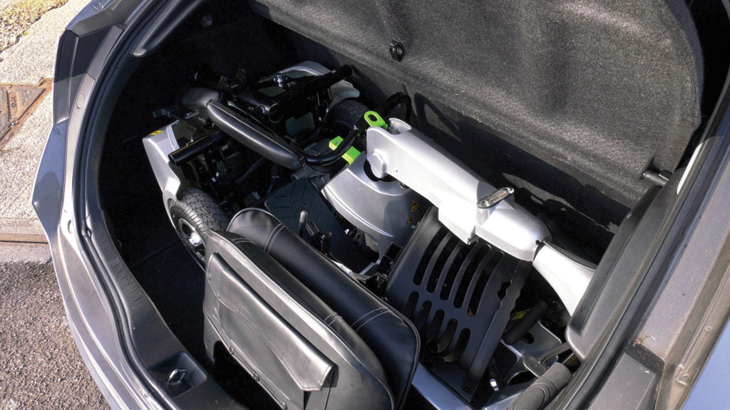 Quingo - Ultra Portable Mobility Scooter - 18 mile range - 294lbs weight capacity Quingo - Ultra Portable Mobility Scooter - 18 mile range - 294lbs weight capacity