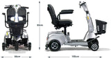 Quingo - Ultra Portable Mobility Scooter - 18 mile range - 294lbs weight capacity Quingo - Ultra Portable Mobility Scooter - 18 mile range - 294lbs weight capacity