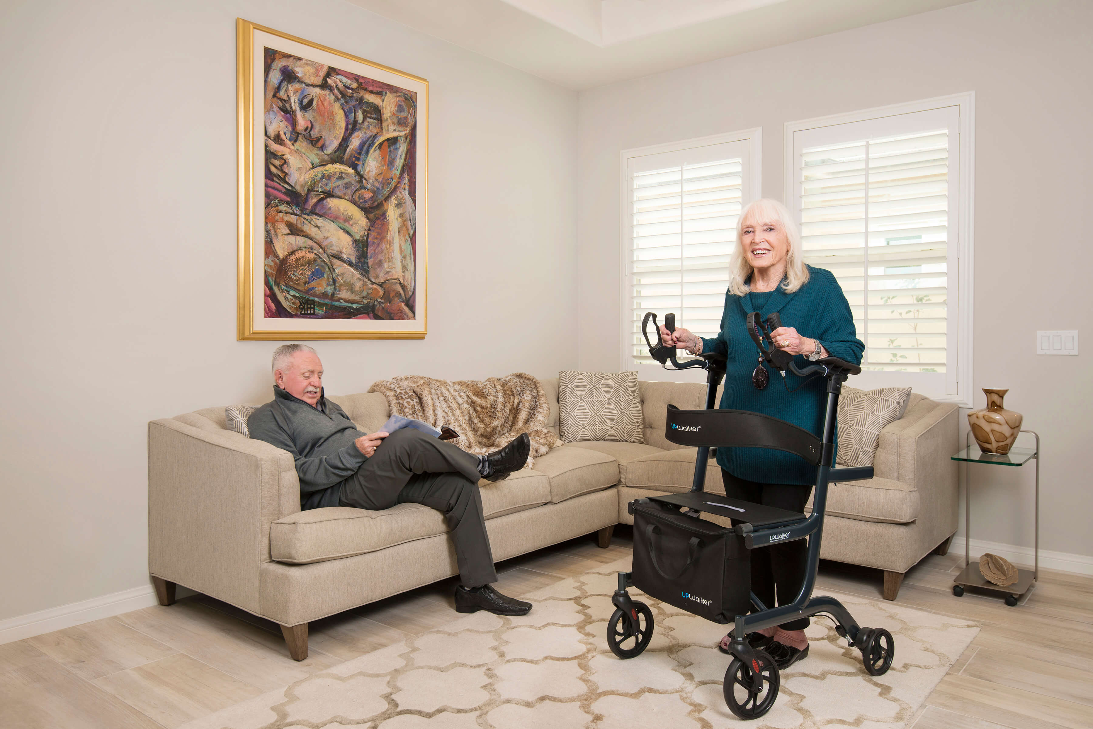 UPWalker - Lite Folding Rolling Upright Walker UPWalker - Lite Folding Rolling Upright Walker