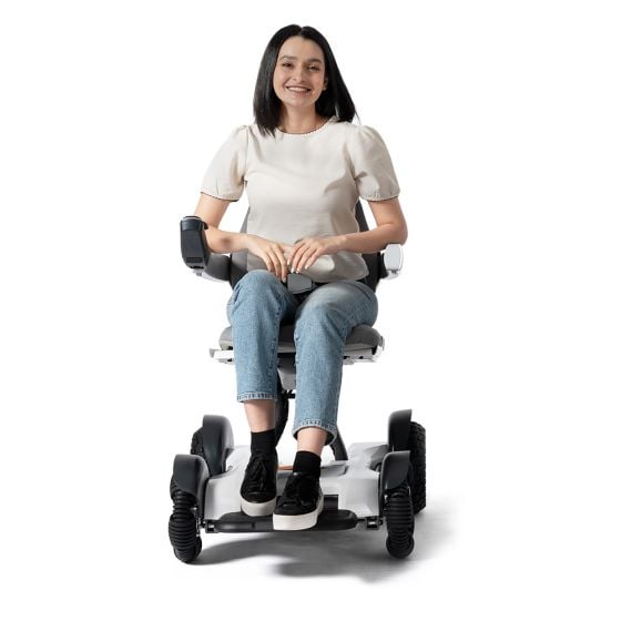 Robooter X40 - Electric Wheelchair -Automatic Folding, Installation-Free, APP/Joystick Control, Powerful Dual Motor -White Robooter X40 - Electric Wheelchair -Automatic Folding, Installation-Free, APP/Joystick Control, Powerful Dual Motor -White
