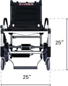 Journey - Zinger Folding Power Chair Two-Handed Control Journey - Zinger Folding Power Chair Two-Handed Control