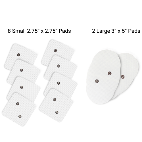 iReliev | Wireless Large and Small Electrode Pads Refill Kit | ET-5054