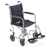 Proactive Medical | Astra Transport Chair Silver Vein 250lb Wt-Cap. w/ Nylon Seat | TC