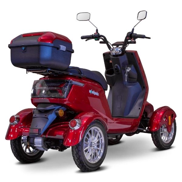 eWheels - Four Wheel Electric Mobility Scooter - Weight Capacity 400 lbs - EW-75