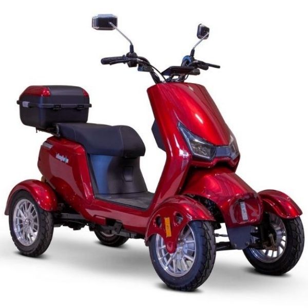 eWheels - Four Wheel Electric Mobility Scooter - Weight Capacity 400 lbs - EW-75