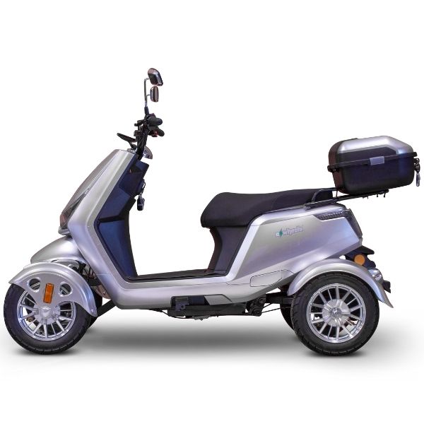 eWheels - Four Wheel Electric Mobility Scooter - Weight Capacity 400 lbs - EW-75