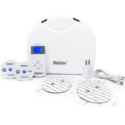 iReliev | Premium TENS + EMS Therapeutic Wearable System | ET-5050