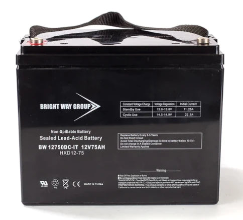 Bright Wat Group - 12V 75AH SLA Battery - BW12750