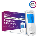 iReliev | Premium TENS + EMS Pain Relief & Recovery | ET-8080