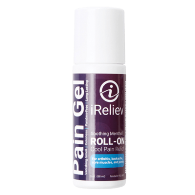 iReliev Pain Relief Gel, Roll-on Topical, 3 oz. | TO-3RO