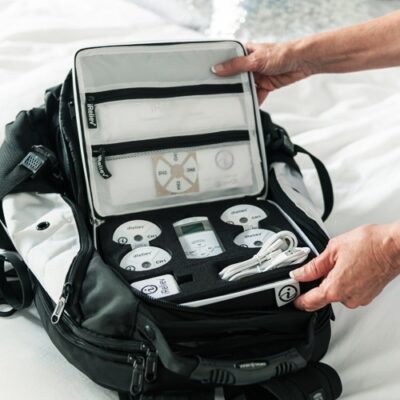 iReliev Hard Protective Carry Case for Wireless TENS EMS | ET-5089