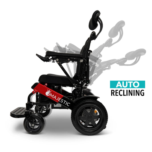 Majestic -Auto Recline Remote Controlled Electric Wheelchair - IQ9000