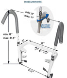 Inno Health | Ultimate Toilet Safety Frame with 400lbs. Weight Capacity | MOBB-UTSF013