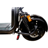 MotoTec - Knockout 60v 2000w Lithium Electric Scooter Black