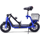 MotoTec - Metro 36v 500w Lithium Electric Scooter Blue