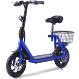 MotoTec - Metro 36v 500w Lithium Electric Scooter Blue