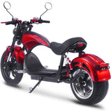 MotoTec - Raven 60v 30ah 2500w Lithium Electric Scooter Red