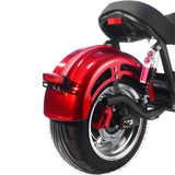 MotoTec - Raven 60v 30ah 2500w Lithium Electric Scooter Red