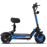 MotoTec - Switchblade 60v 4000w Lithium Electric Scooter Blue