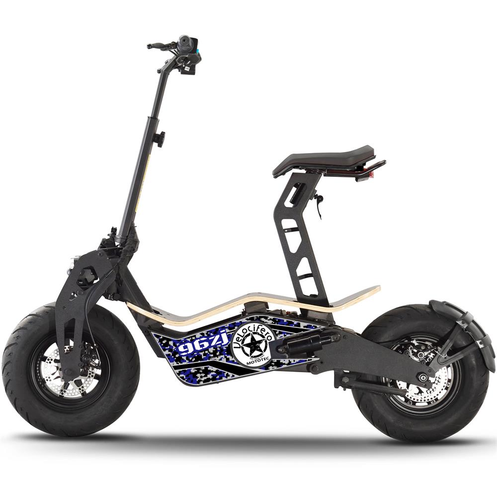 MotoTec - Mad 1600w 48v Electric Scooter