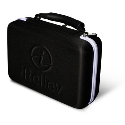 iReliev Hard Protective Carry Case for Premium TENS + EMS |  ET-8710