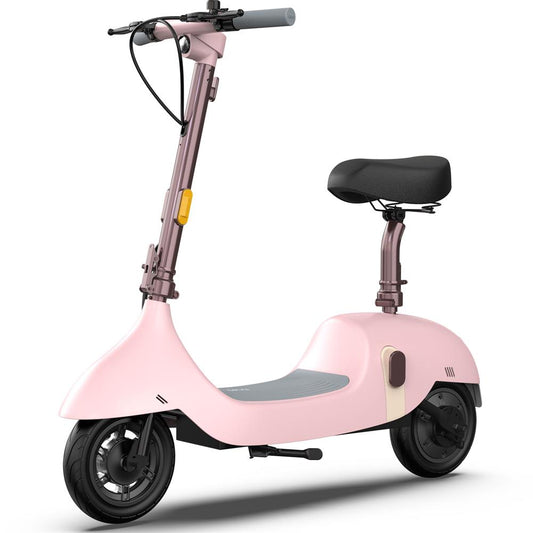 MotoTec - Okai Beetle 36v 350w Lithium Electric Scooter Pink