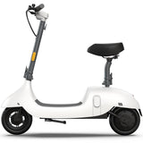 MotoTec - Okai Beetle 36v 350w Lithium Electric Scooter White