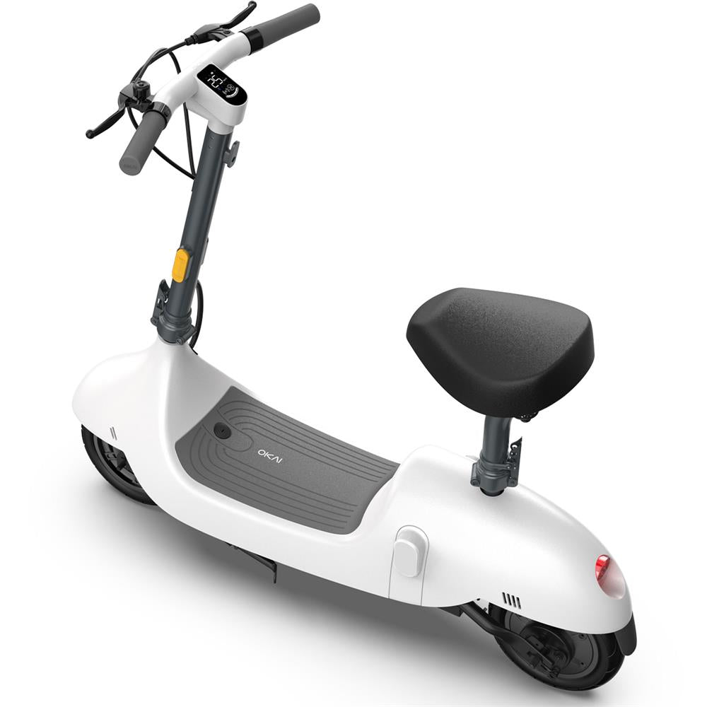 MotoTec - Okai Beetle 36v 350w Lithium Electric Scooter White