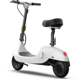 MotoTec - Okai Beetle 36v 350w Lithium Electric Scooter White