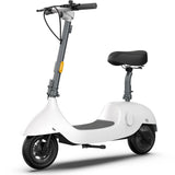 MotoTec - Okai Beetle 36v 350w Lithium Electric Scooter White