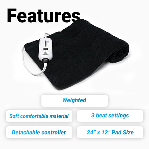 iReliev Weighted Heating Pad | HC-2412-W