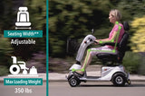Quingo - Toura 2 Electric Mobility Scooter - Luxury Mobility Scooter