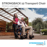 STRONGBACK Excursion : 12 Transport Wheelchair