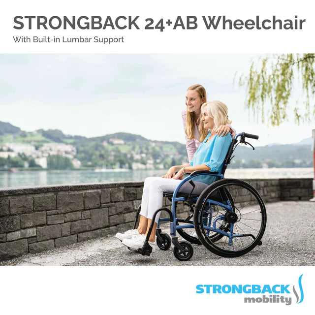 STRONGBACK Comfort : 24+AB Wheelchair