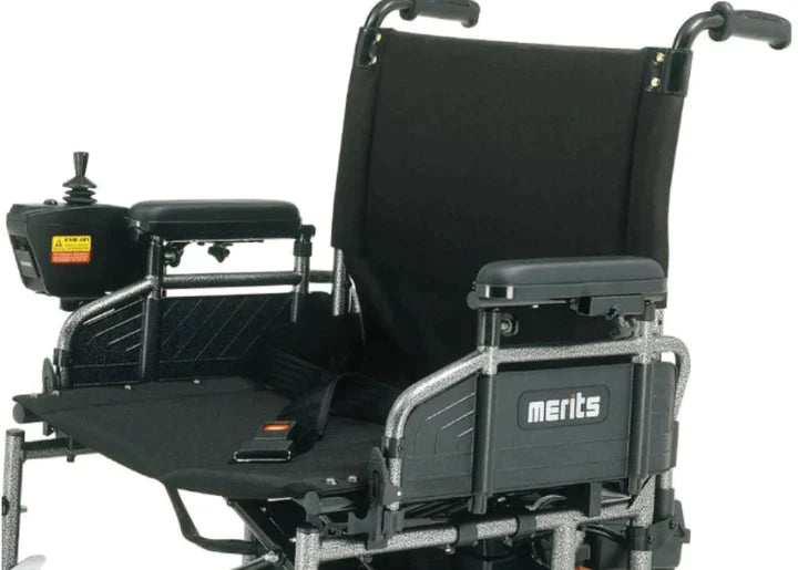 Merits - 26" Travel-Ease Heavy Duty Folding Power Wheelchair P183 - TRAVEL‐EASE 26