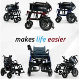 COMFYGO | X-6 Lightweight Electric Wheelchair | Range: Up To 17 Mile | X-6 Max
