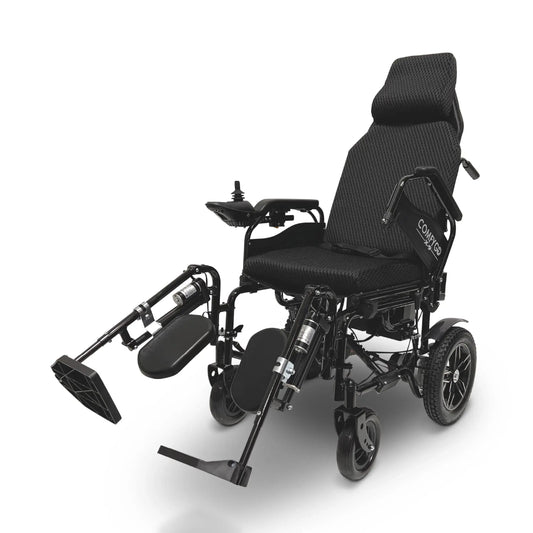 COMFYGO | X-9 Remote Controlled Electric Wheelchair, Automatic Reclining Backrest & Lifting Leg Rests | Range: Up To 17 Mile | X-9 Max