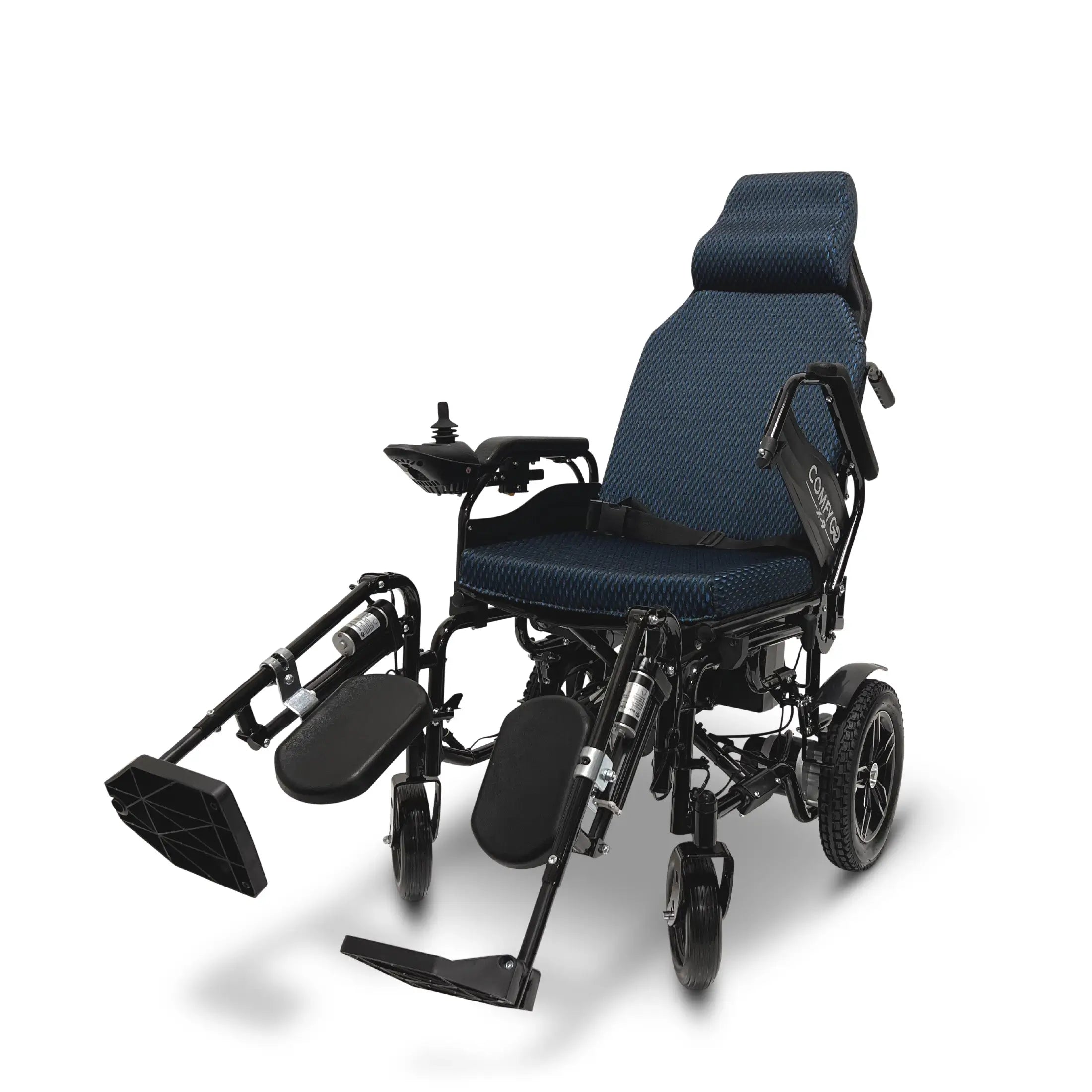 COMFYGO |  X-9 Remote Controlled Electric Wheelchair, Automatic Reclining Backrest & Lifting Leg Rests | Range: Up To 10 Mile | X-9